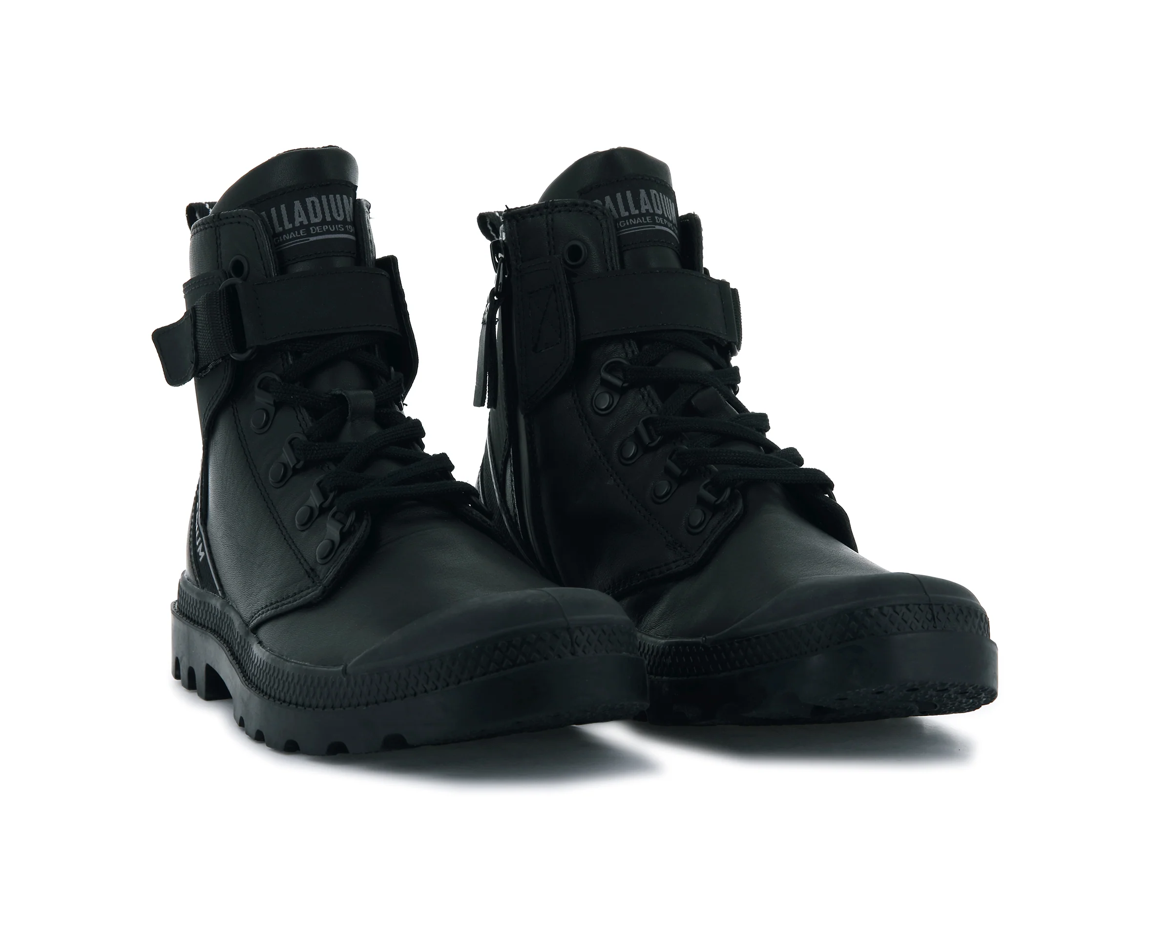 76856-008-M | PAMPA RANGER LEATHER | BLACK/BLACK - Image 6