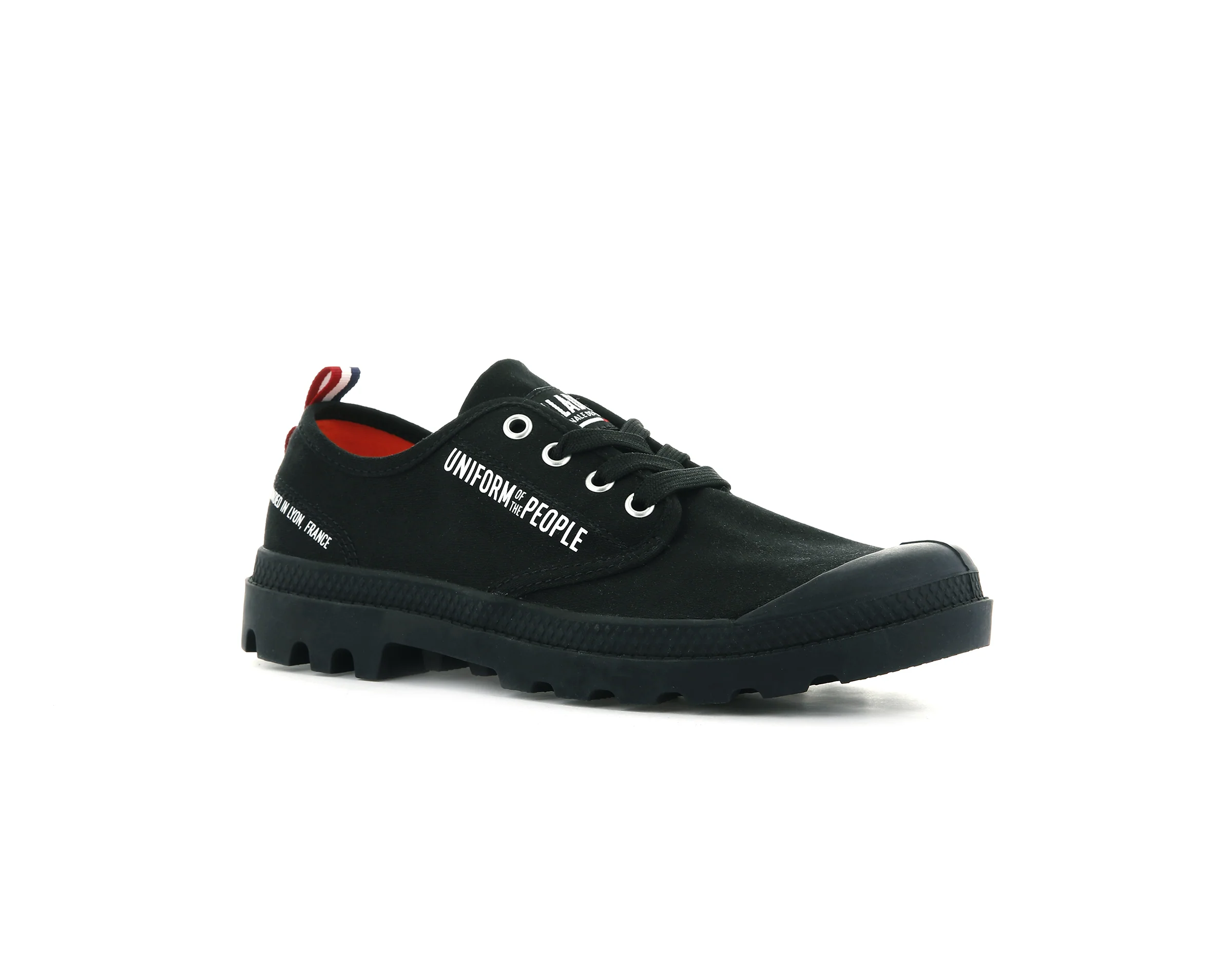 77024-008-M | PAMPA OXFORD UNIFORM OF THE PEOPLE | BLACK/BLACK - Image 2