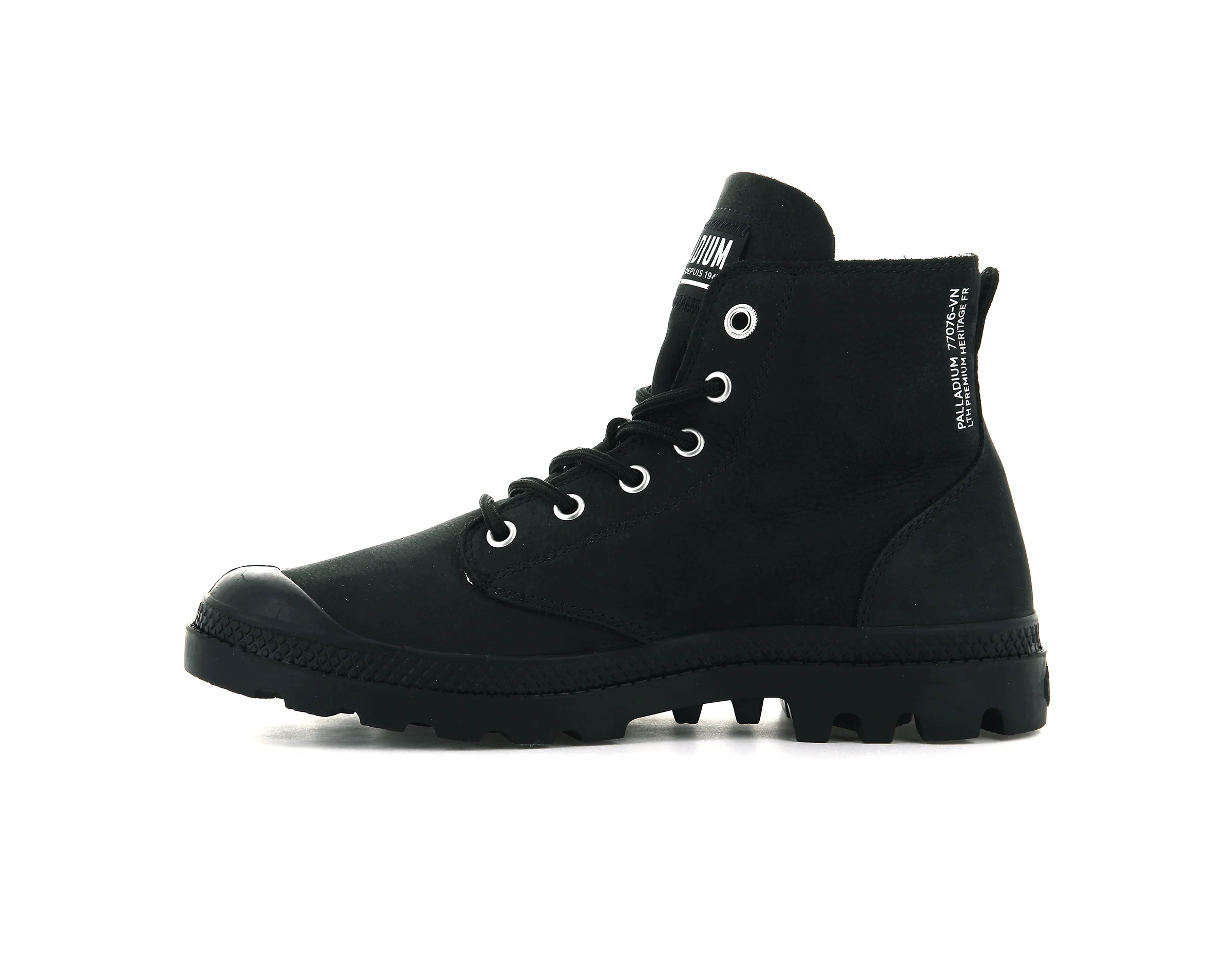 77076-008-M | PAMPA HI UL LEATHER II | BLACK/BLACK - Image 3