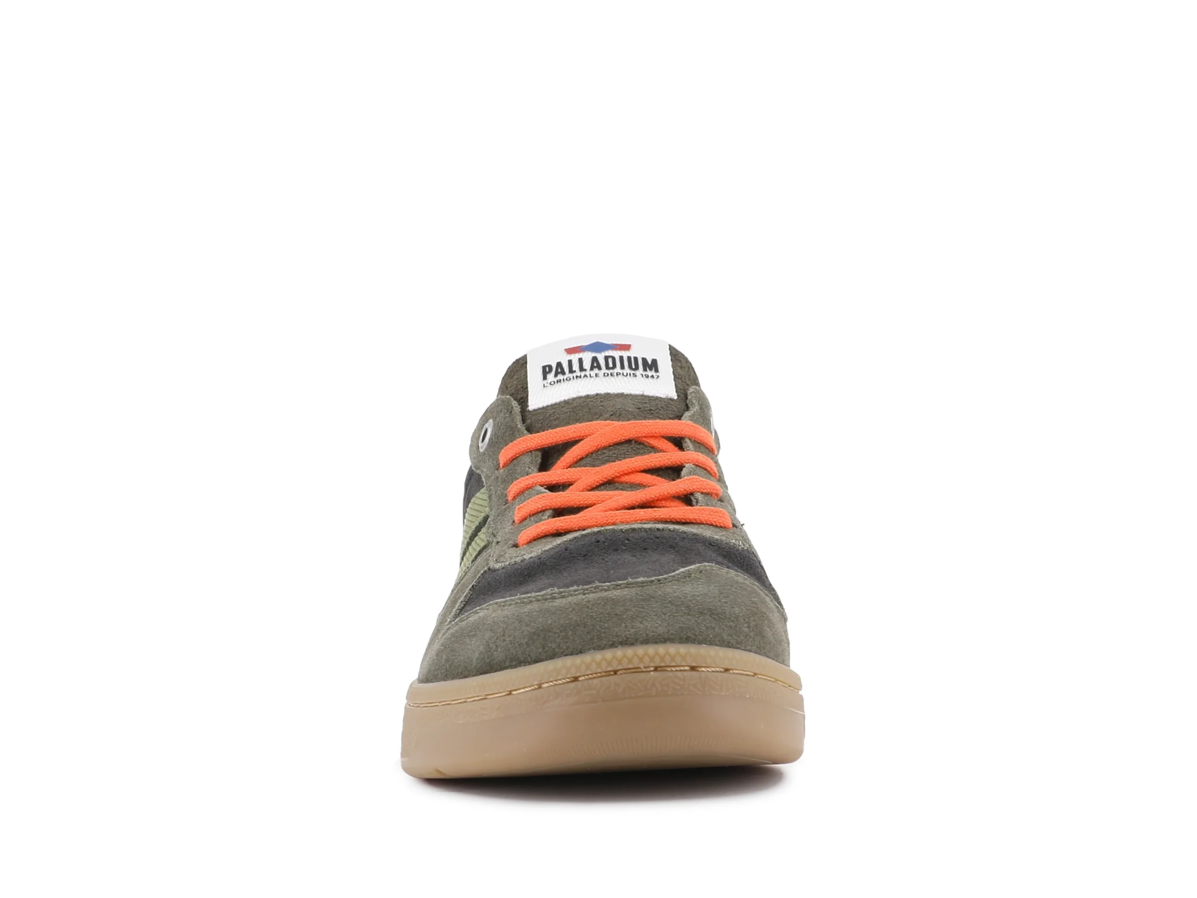 79505-320-M | PALLACUP FLAME SUEDE | BELUGA/OLIVE NIGHT - Image 3