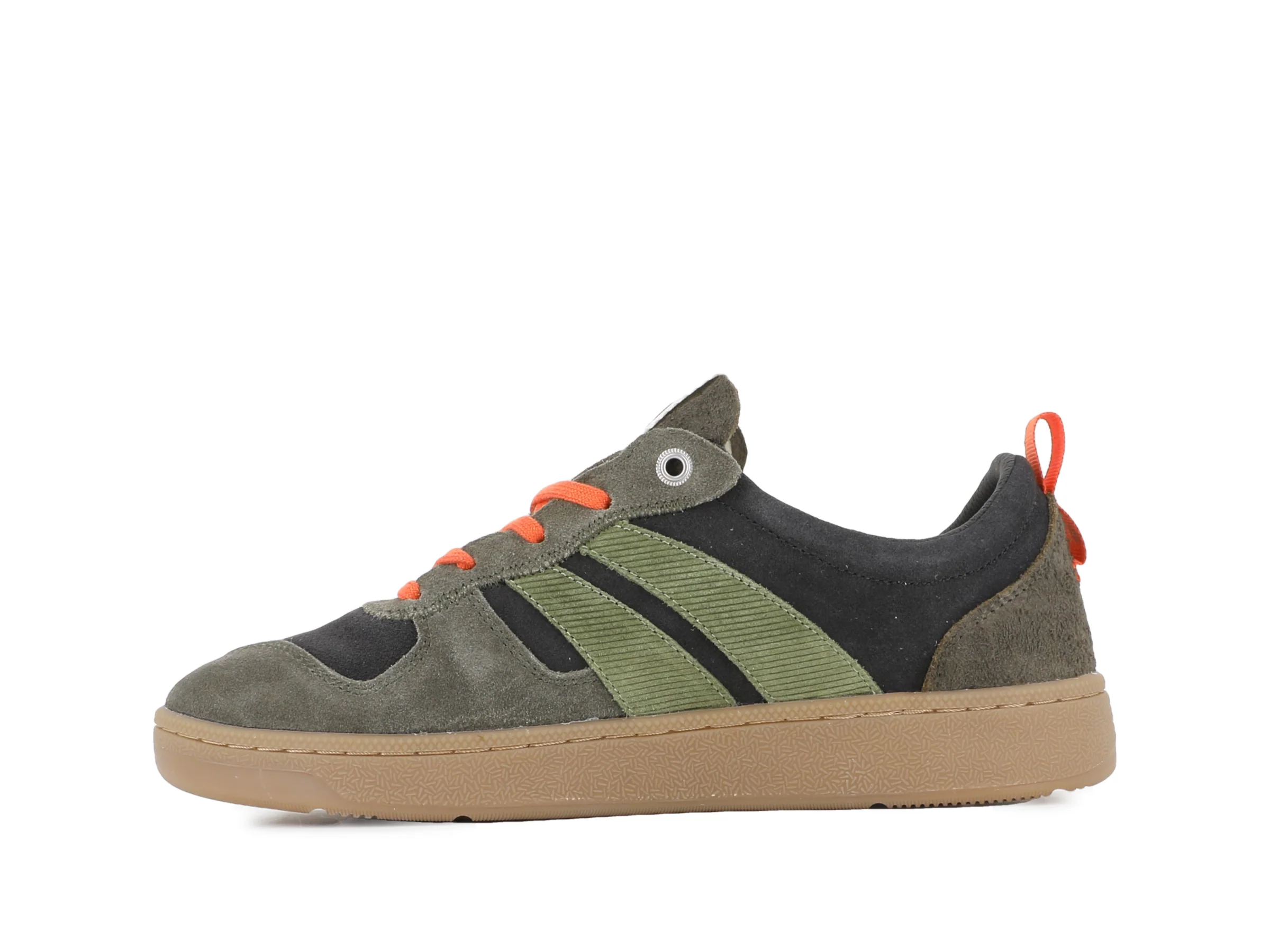 79505-320-M | PALLACUP FLAME SUEDE | BELUGA/OLIVE NIGHT - Image 4