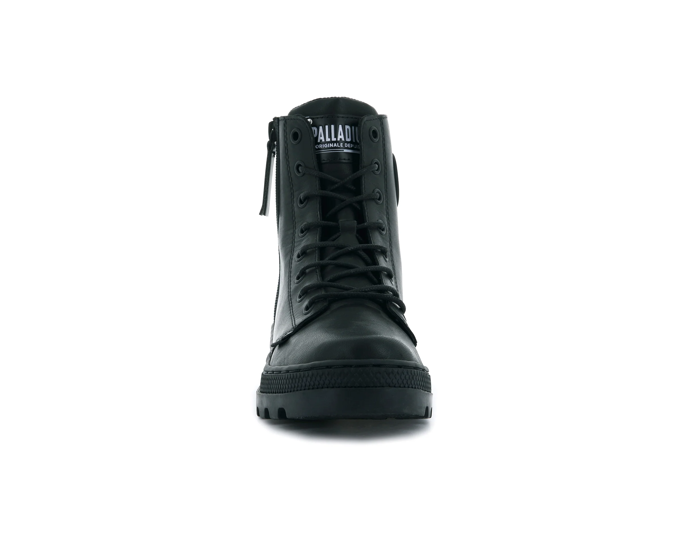 96840-019-M | PALLABOSSE OUTZIP LEATHER | BLACK/SILVER - Image 3