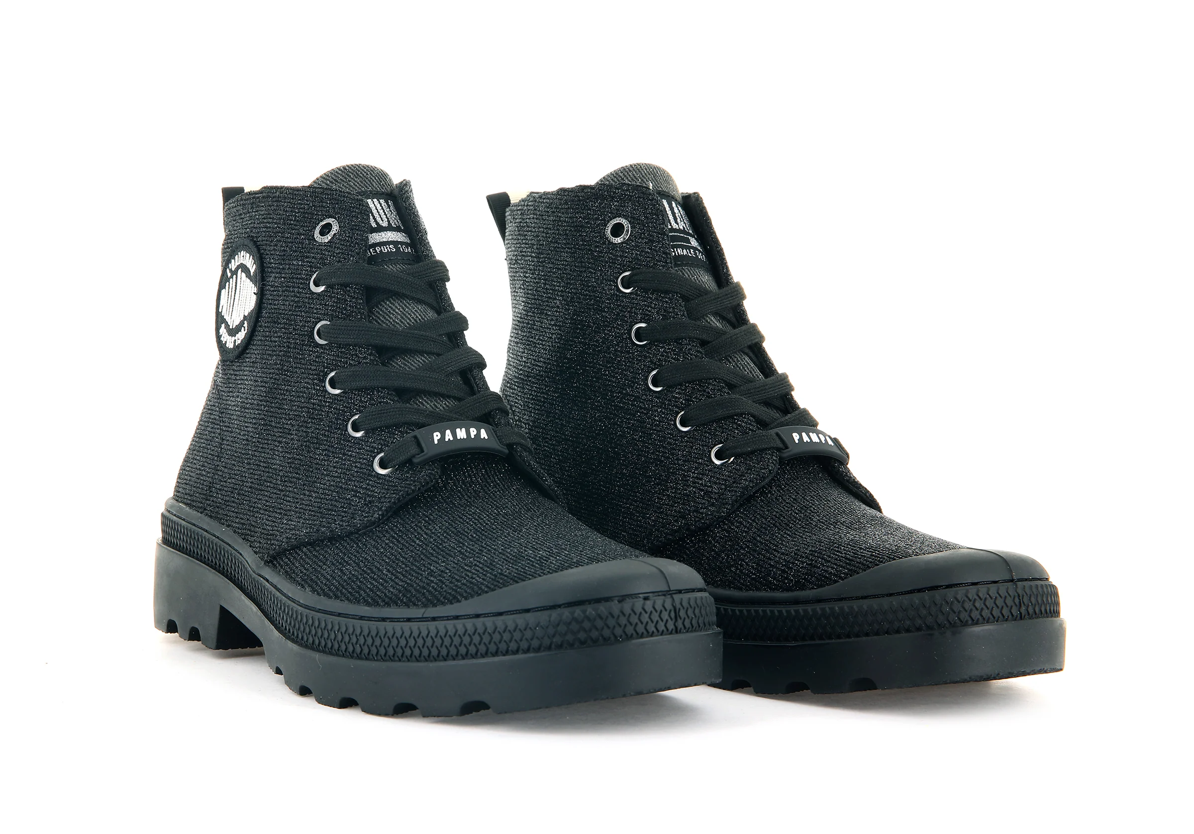 97091-001-M | PAMPA AVENUE HIGH GLIT | BLACK/BLACK - Image 6