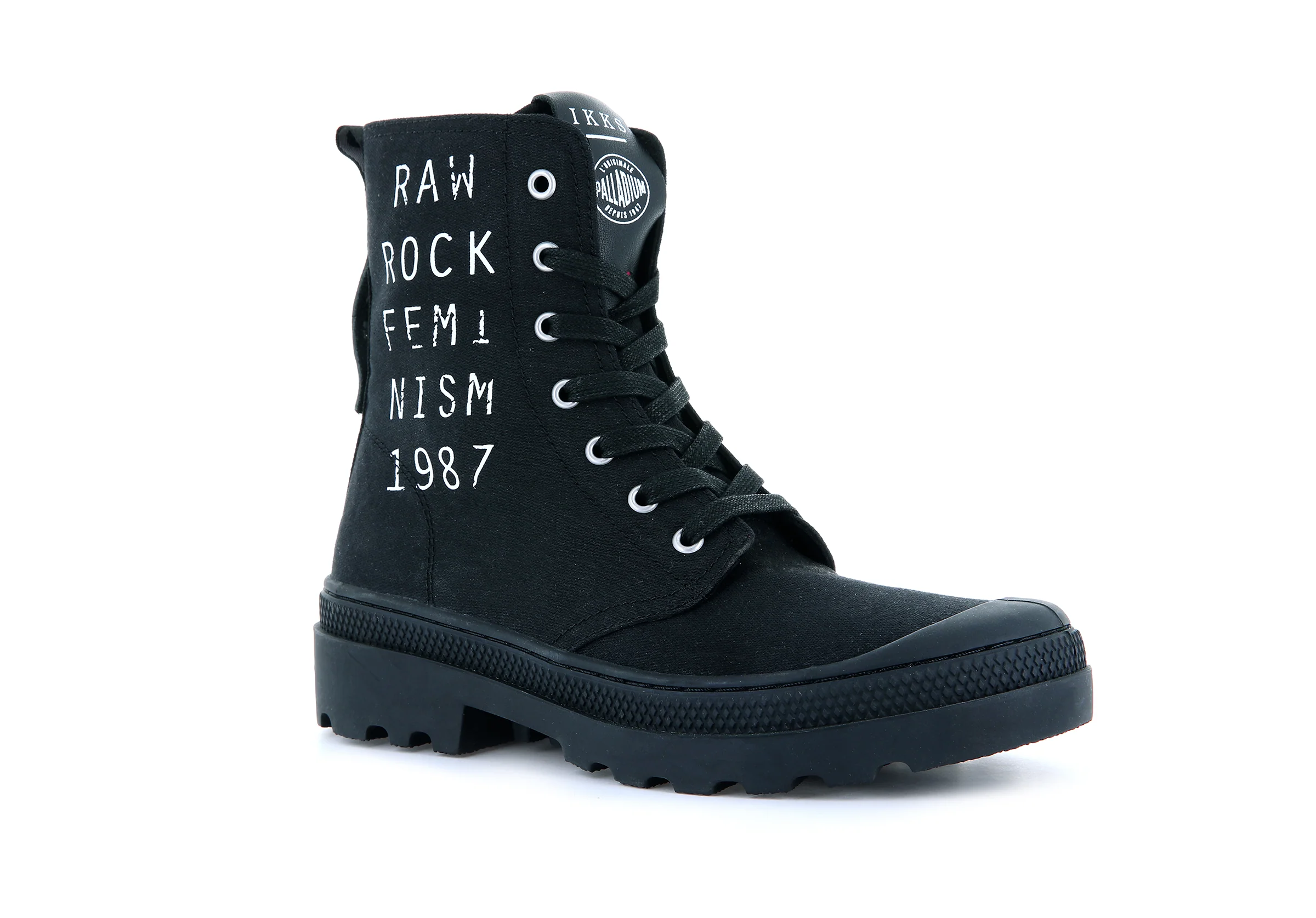 97385-001-M | PAMPA AVENUE ROCK IKKS | BLACK/BLACK - Image 2