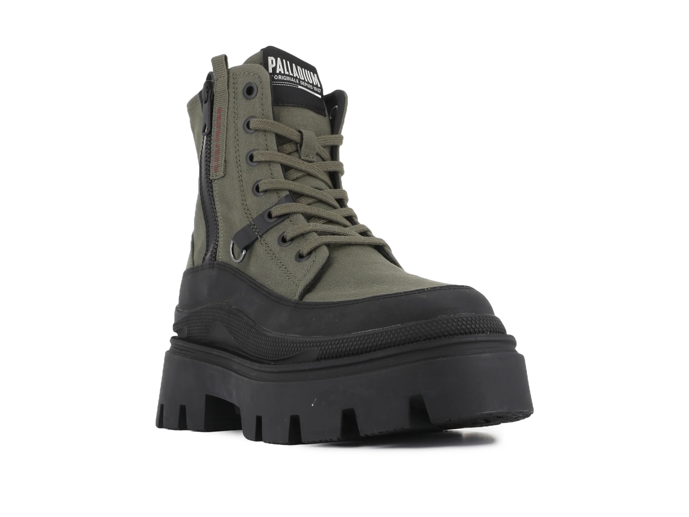 99532-325-M | PALLASQUAD ZIP TX | OLIVE NIGHT - Image 2