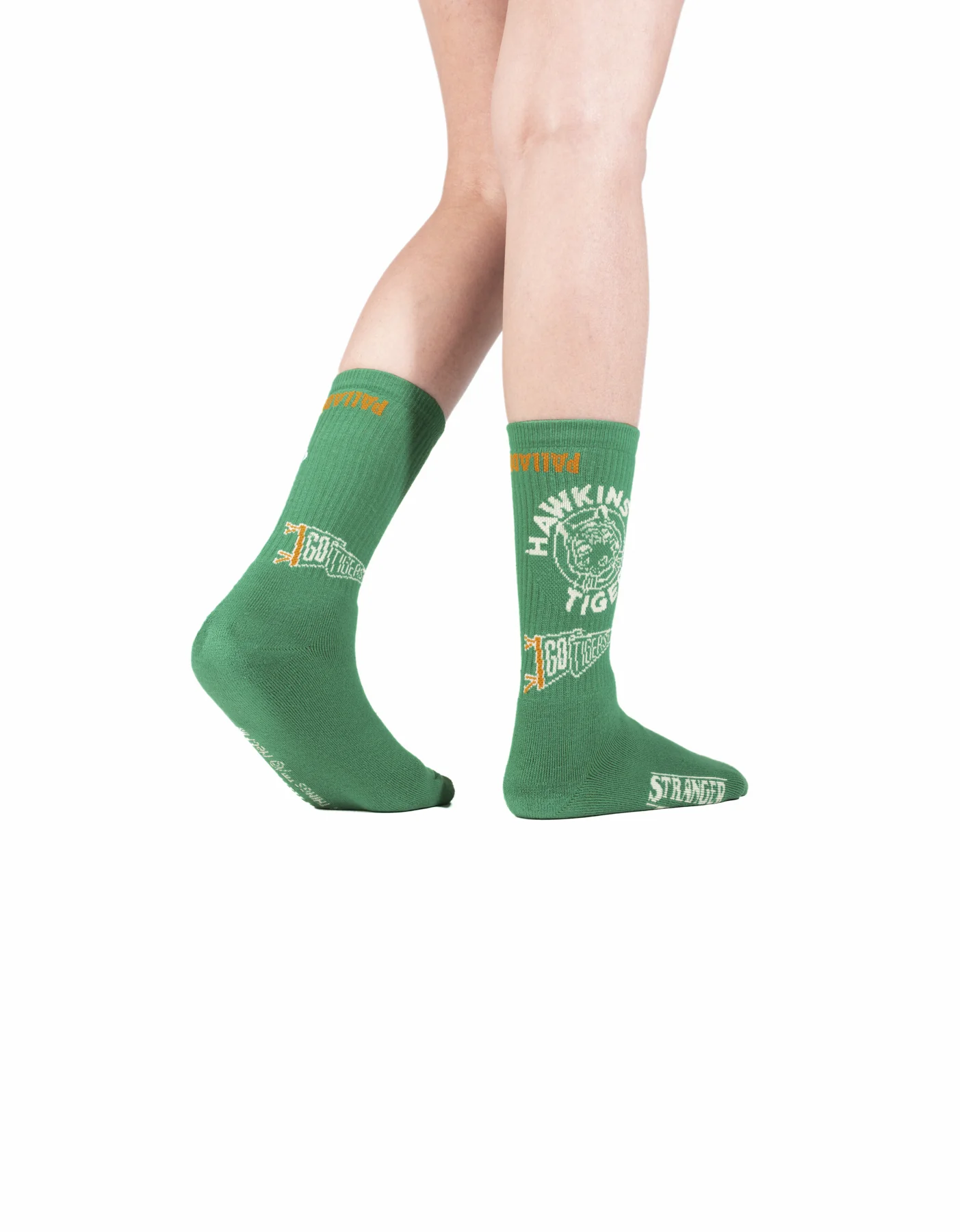 SX7448-003 | STRANGER THINGS HAWKINS SOCKS | VINTAGE GREEN - Image 3